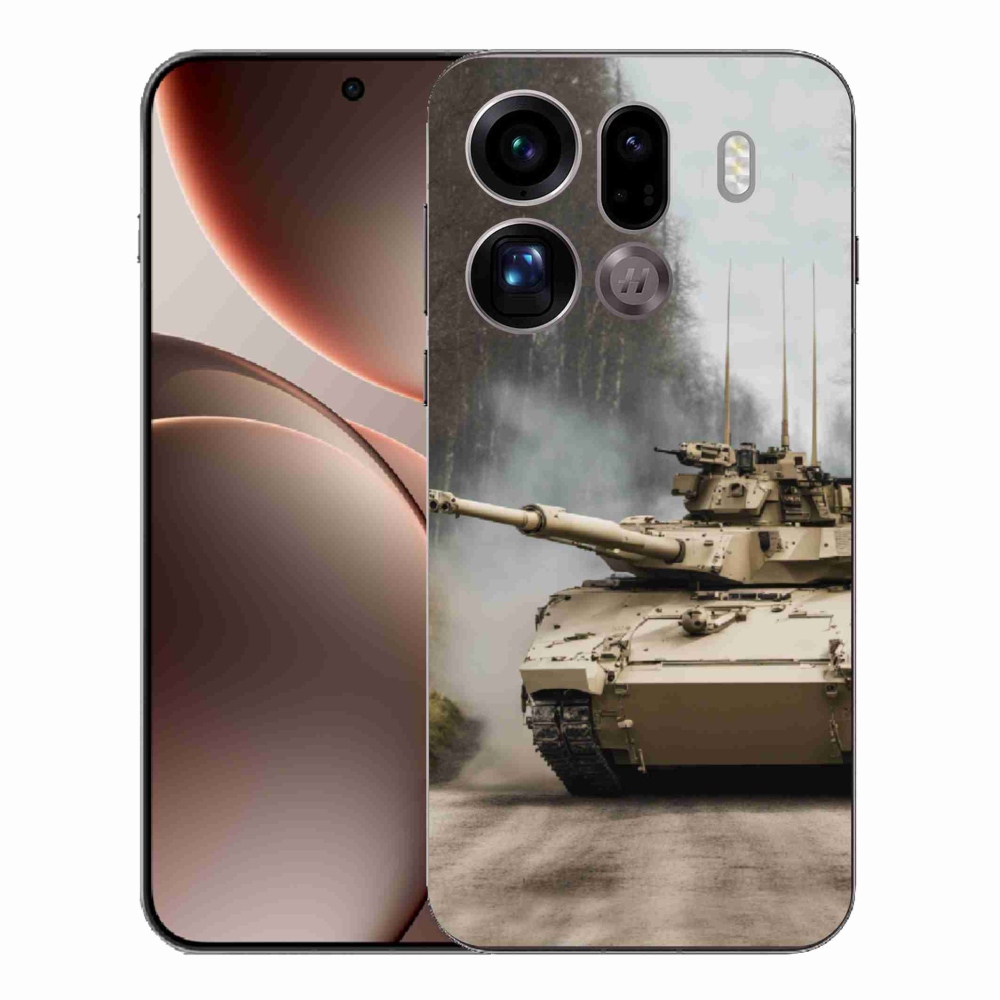 Gelový kryt mmCase na Oppo Find X9 Pro - tank 1