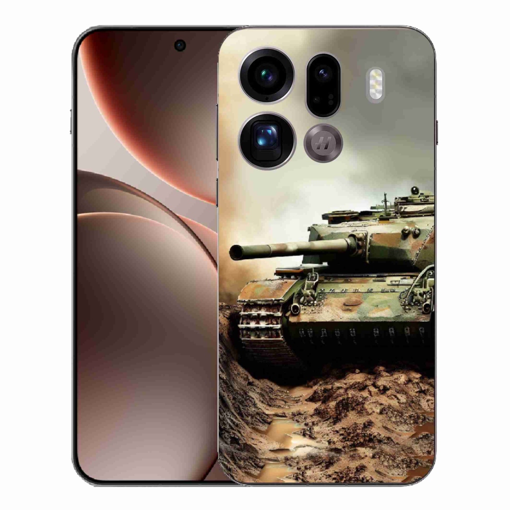 Gelový kryt mmCase na Oppo Find X9 Pro - tank