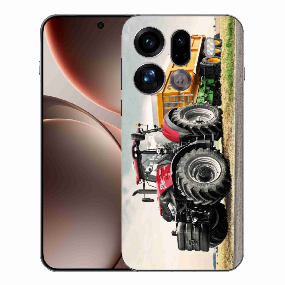 Gelový kryt mmCase na Oppo Find X9 Pro - traktor 3