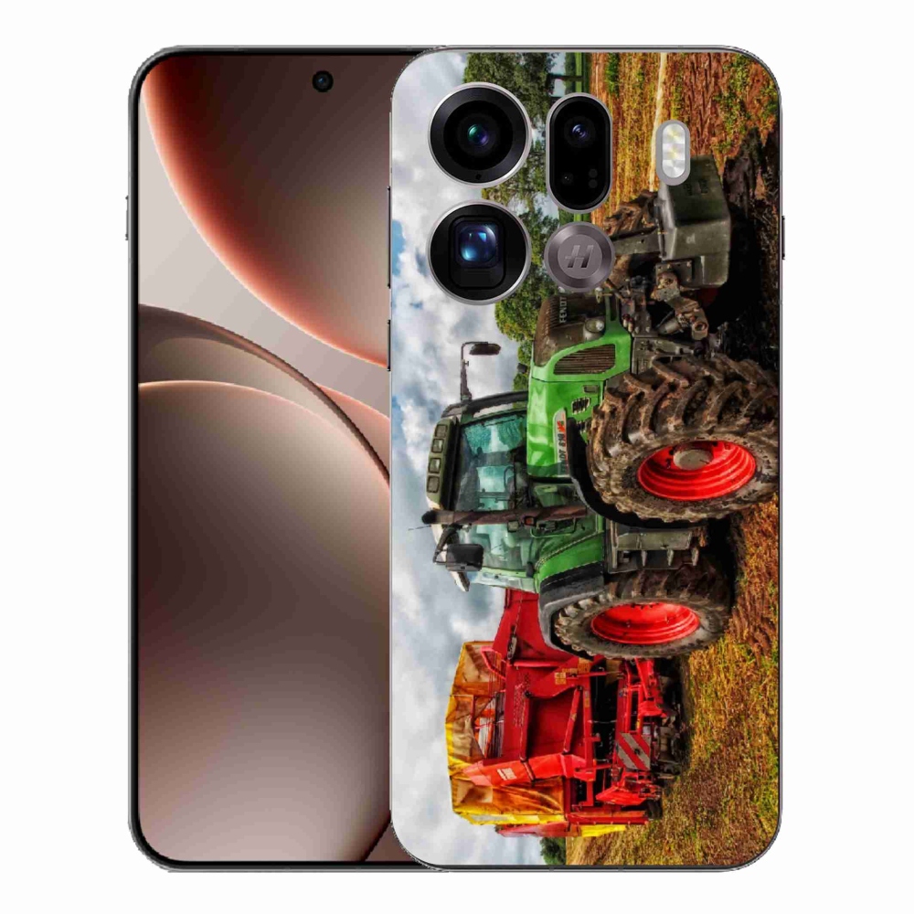 Gelový kryt mmCase na Oppo Find X9 Pro - traktor 4
