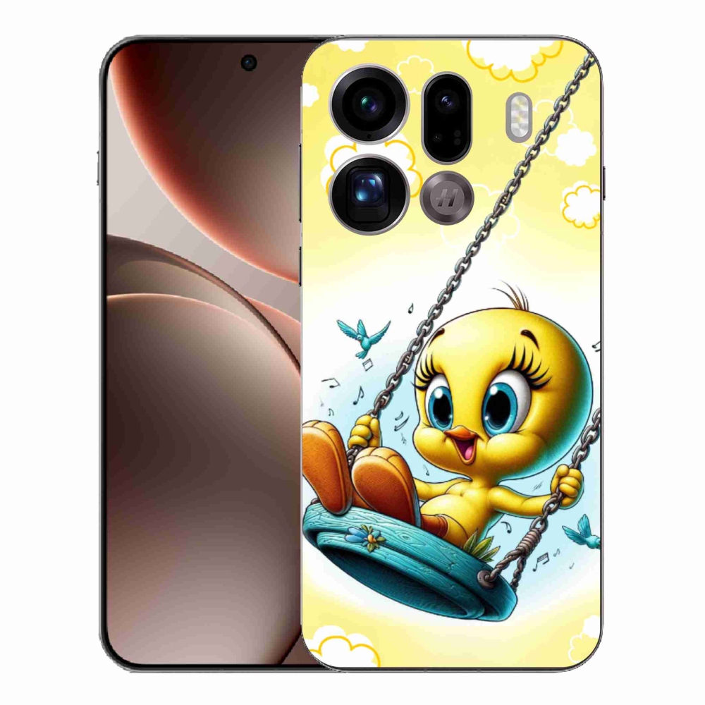 Gelový kryt mmCase na Oppo Find X9 Pro - tweety