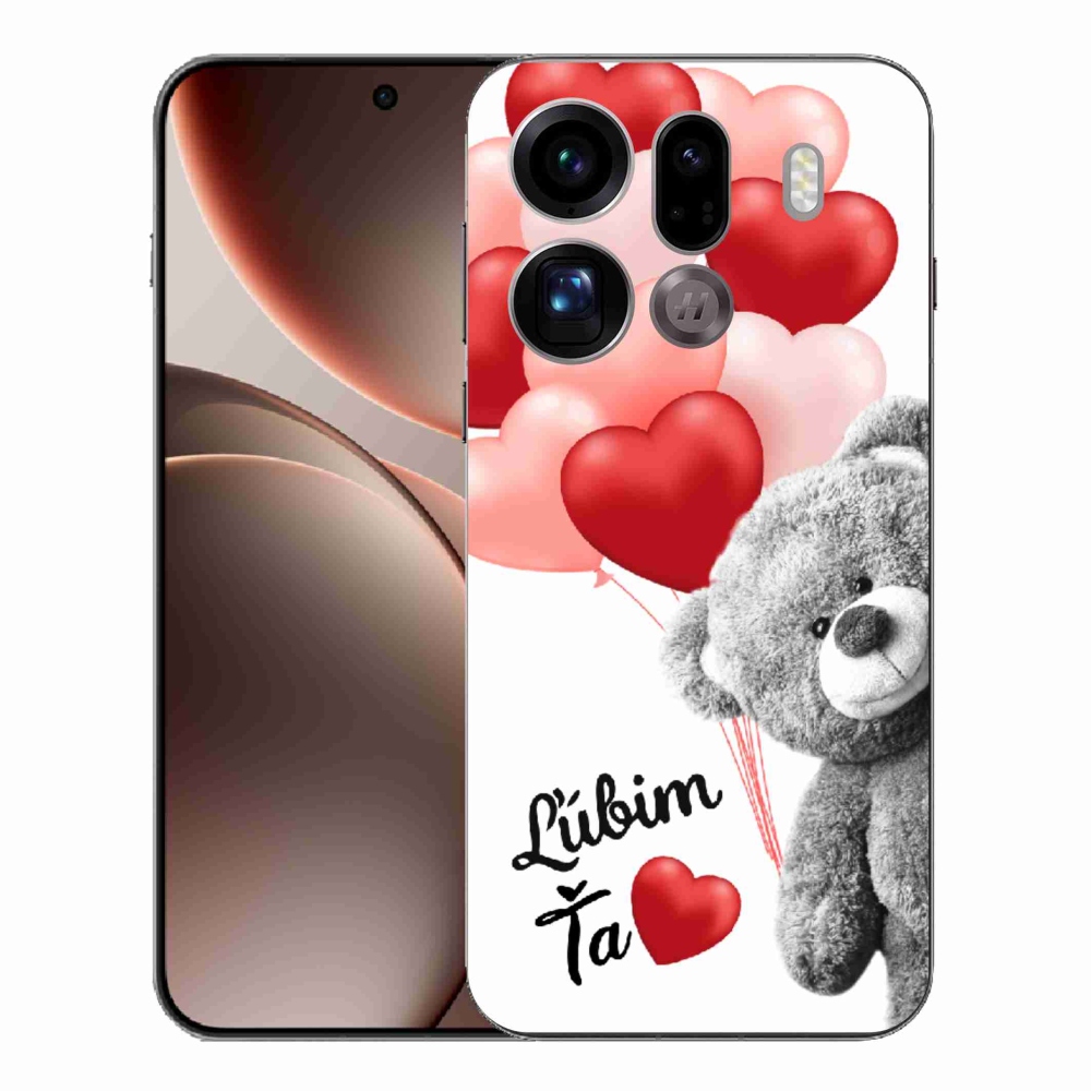 Gelový kryt mmCase na Oppo Find X9 Pro - ľúbim ťa sk