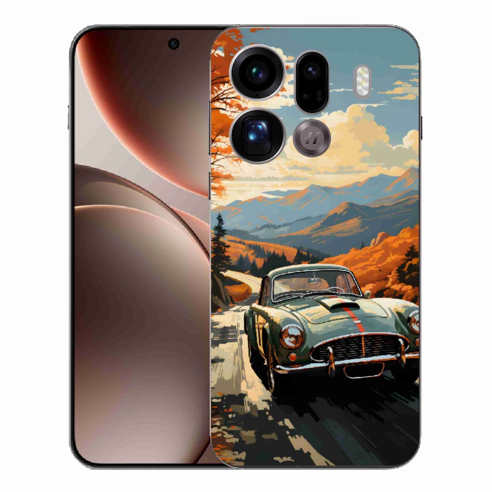 Gelový kryt mmCase na Oppo Find X9 Pro - veterán 1