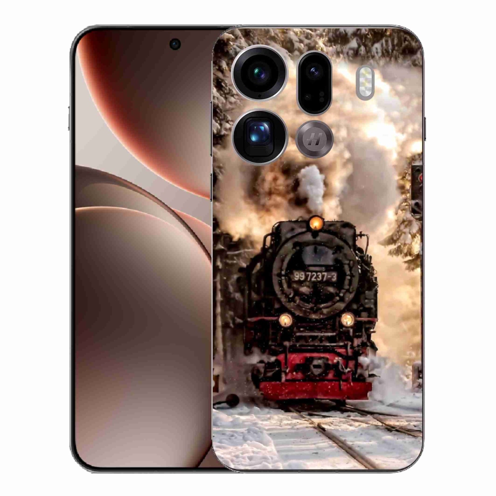 Gelový kryt mmCase na Oppo Find X9 Pro - vlak