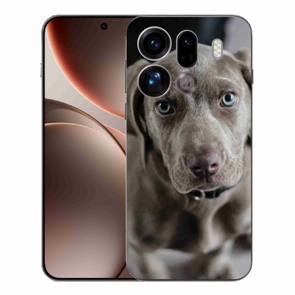 Gelový kryt mmCase na Oppo Find X9 Pro - výmarský ohař