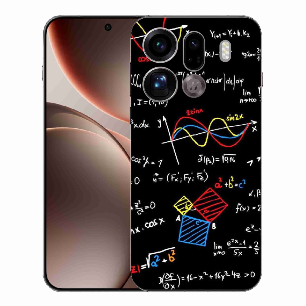 Gelový kryt mmCase na Oppo Find X9 Pro - vzorečky