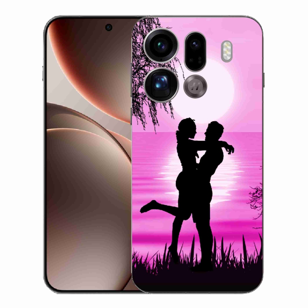 Gelový kryt mmCase na Oppo Find X9 Pro - západ slunce