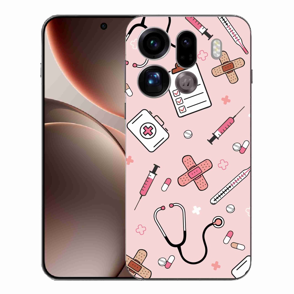 Gelový kryt mmCase na Oppo Find X9 Pro - zdravotnictví 2
