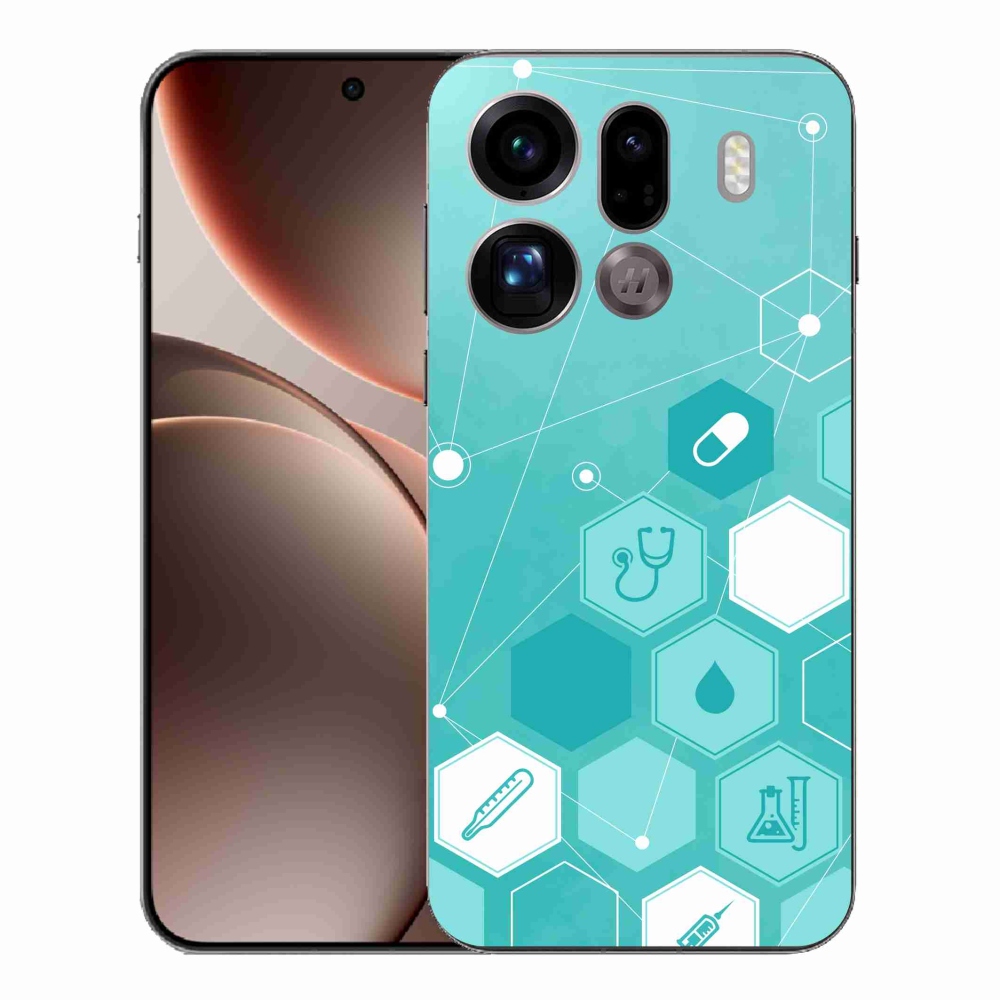 Gelový kryt mmCase na Oppo Find X9 Pro - zdravotnictví 3