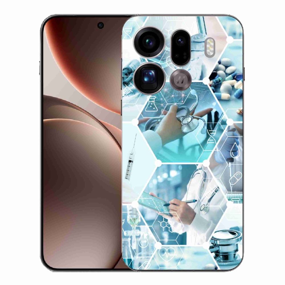 Gelový kryt mmCase na Oppo Find X9 Pro - zdravotnictví
