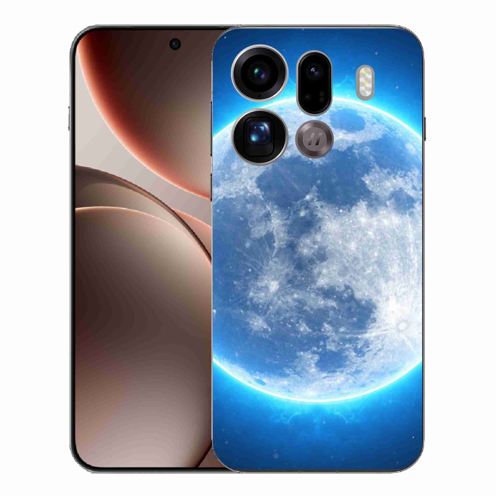 Gelový kryt mmCase na Oppo Find X9 Pro - zeměkoule