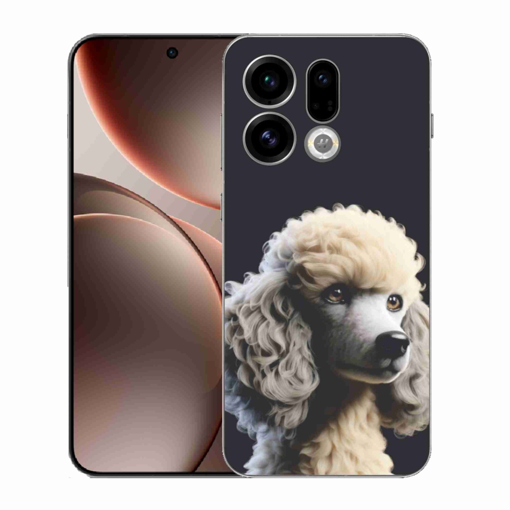 Gelový kryt mmCase na Oppo Find X9 - pudl