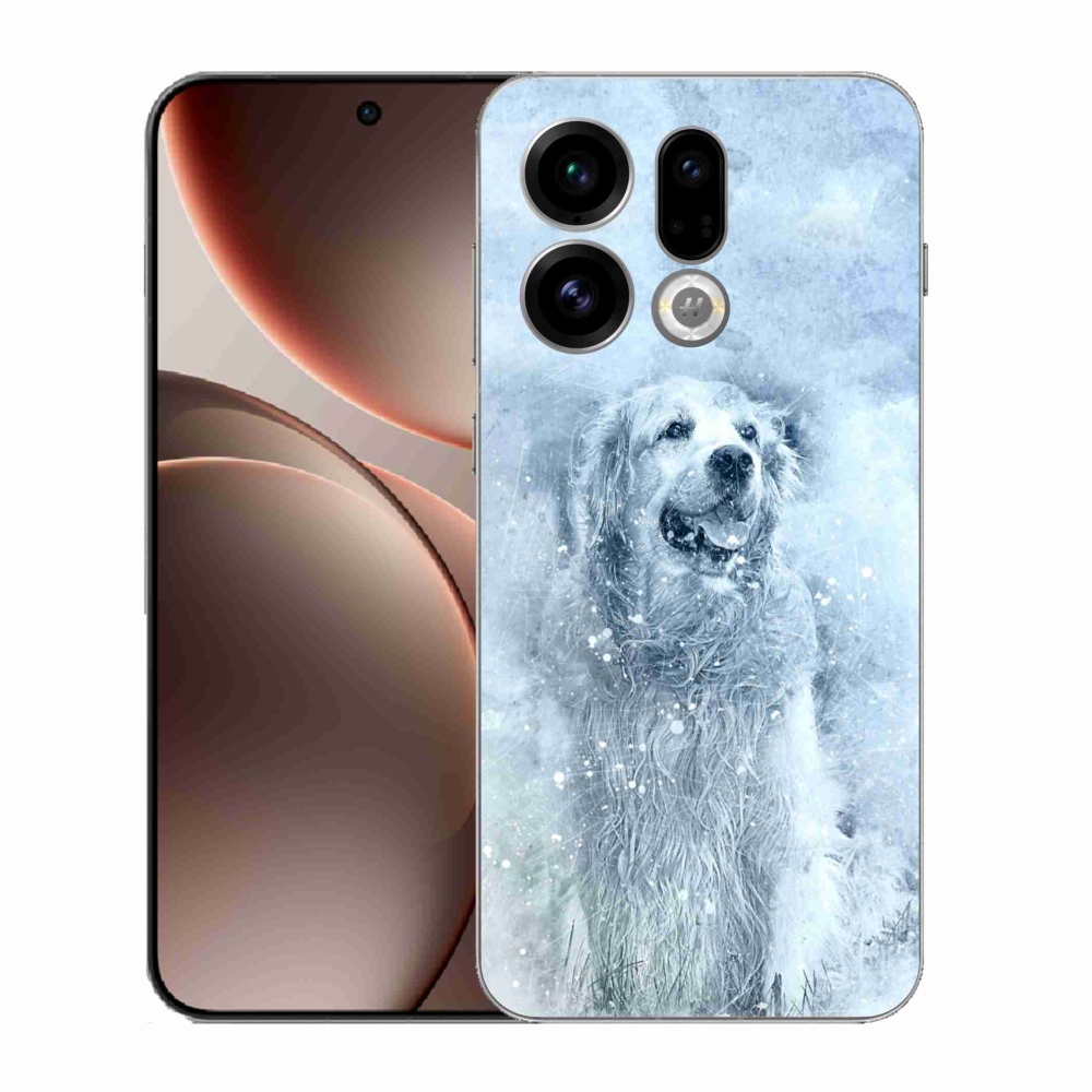 Gelový kryt mmCase na Oppo Find X9 - retrívr