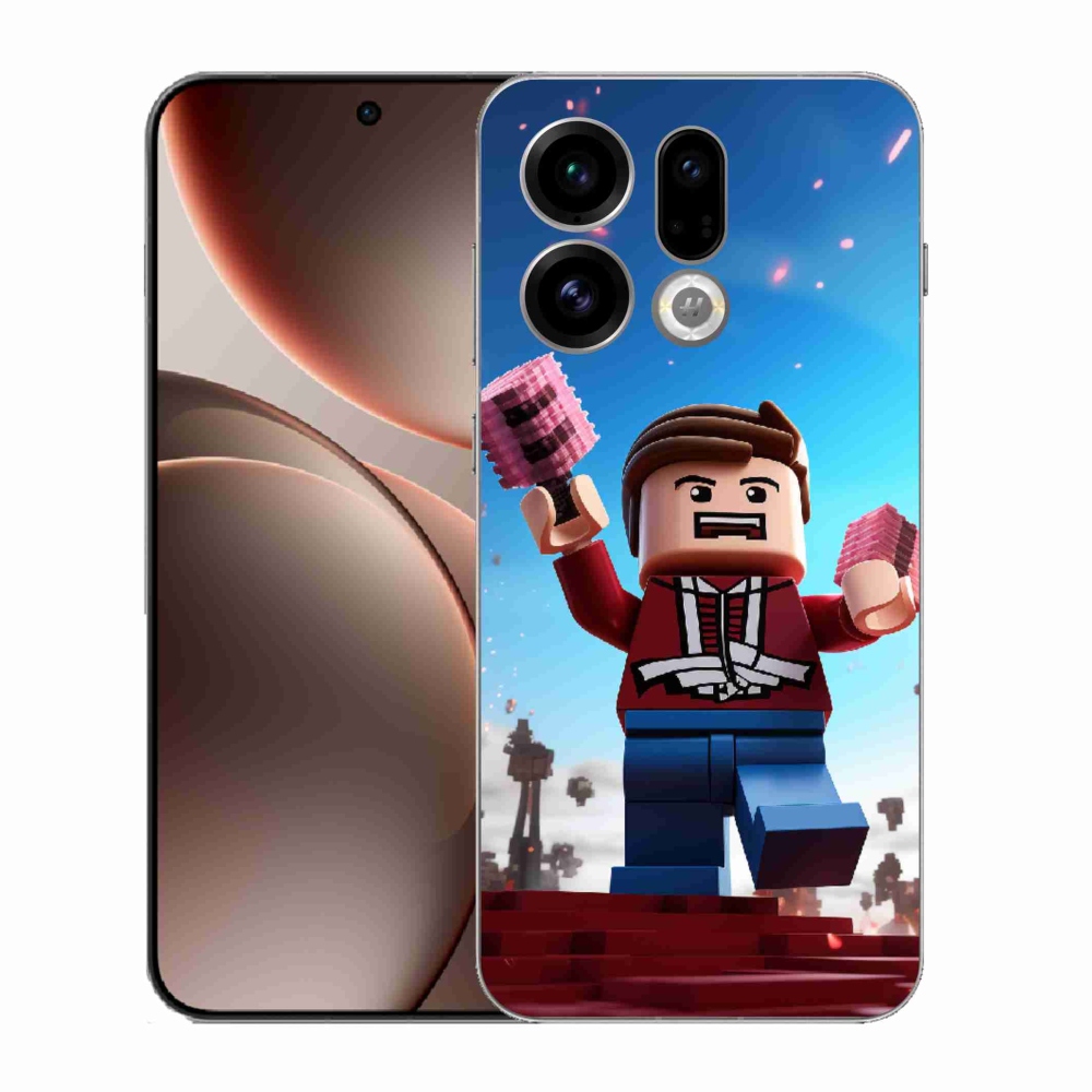Gelový kryt mmCase na Oppo Find X9 - roblox 2
