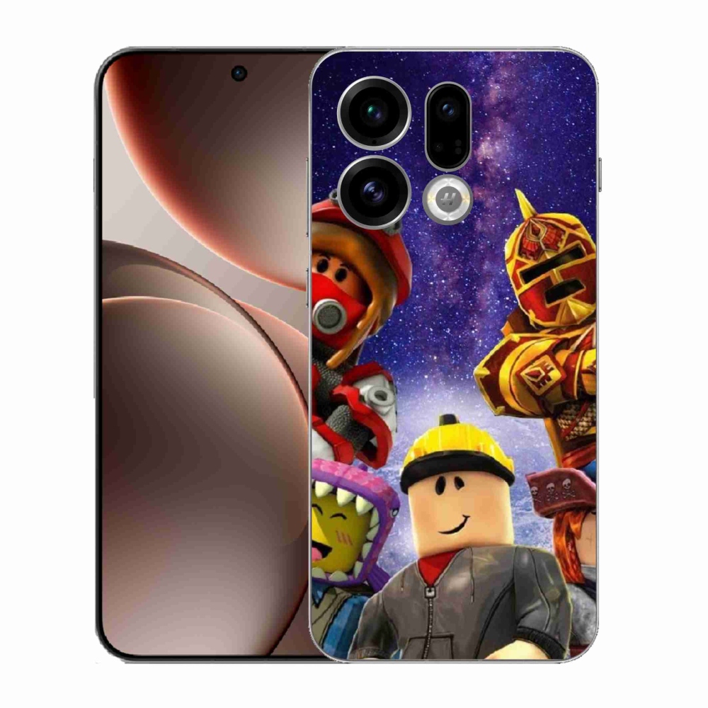 Gelový kryt mmCase na Oppo Find X9 - roblox 3