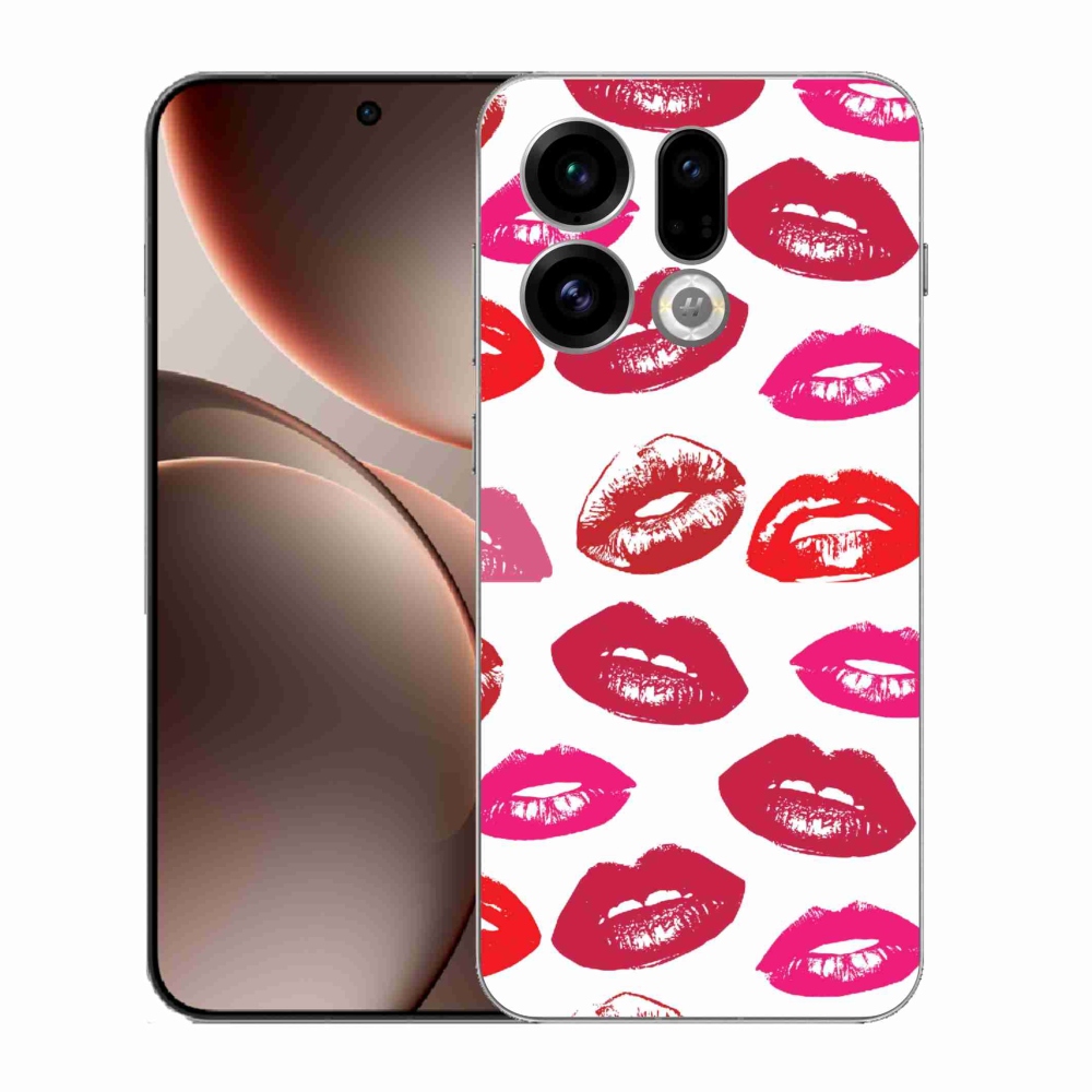Gelový kryt mmCase na Oppo Find X9 - rty