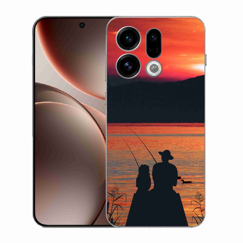 Gelový kryt mmCase na Oppo Find X9 - rybaření 3