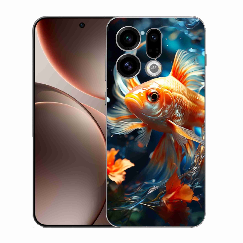 Gelový kryt mmCase na Oppo Find X9 - rybka