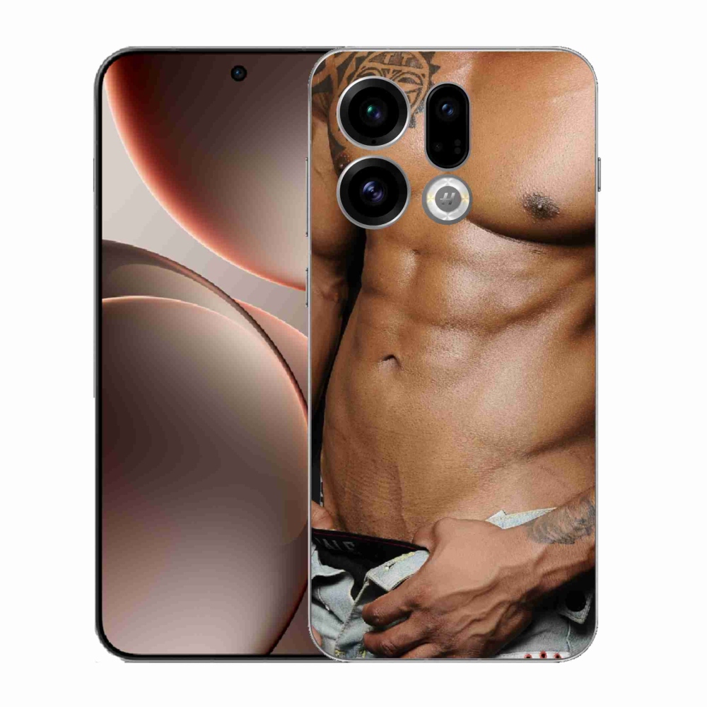 Gelový kryt mmCase na Oppo Find X9 - sexy muž