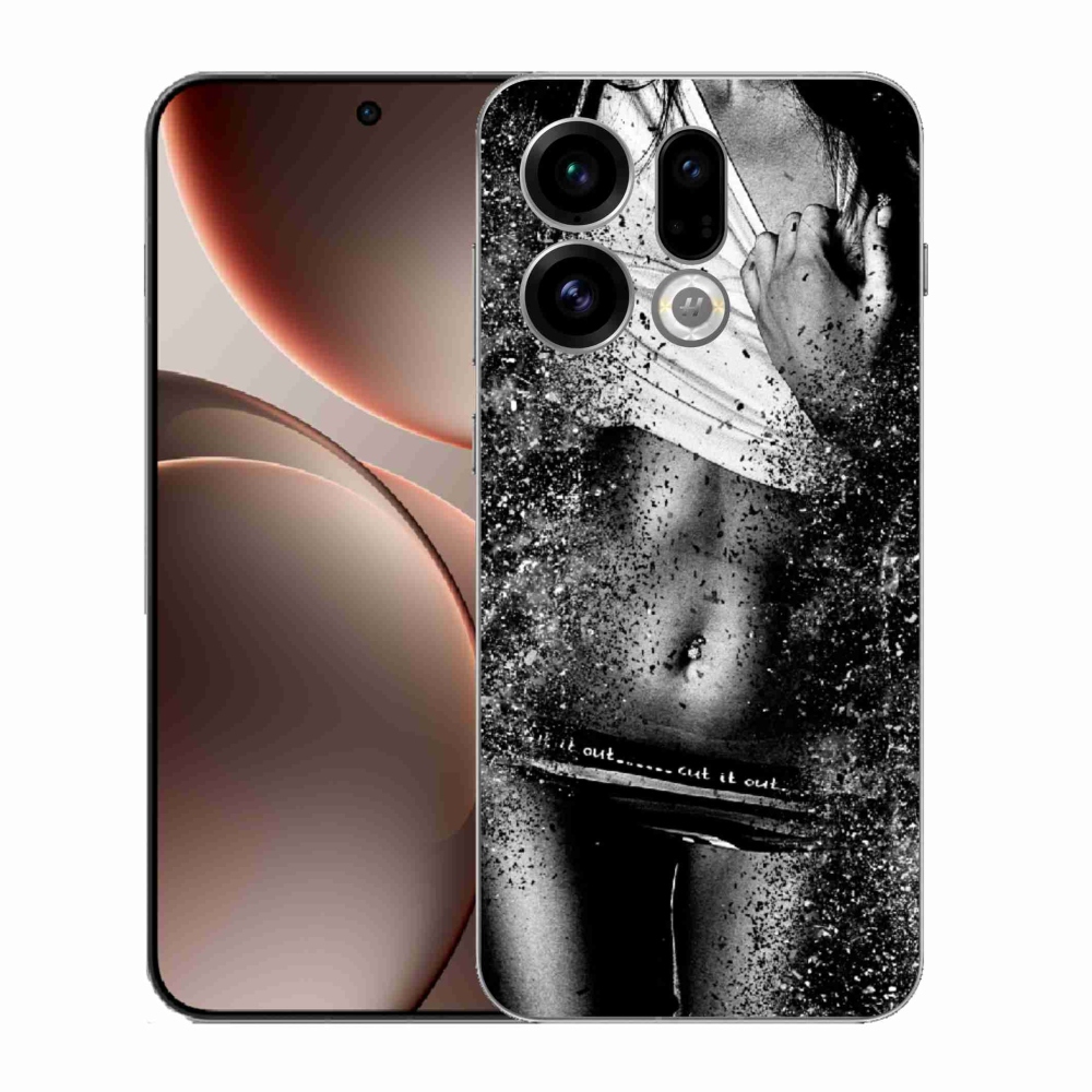 Gelový kryt mmCase na Oppo Find X9 - sexy žena 1
