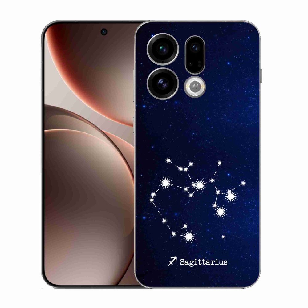 Gelový kryt mmCase na Oppo Find X9 - souhvězdí Střelce