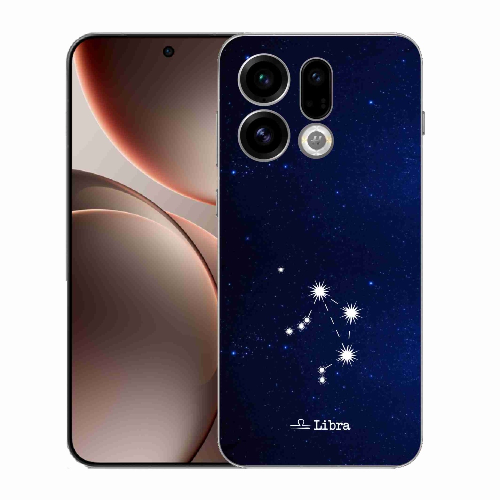 Gelový kryt mmCase na Oppo Find X9 - souhvězdí Váhy