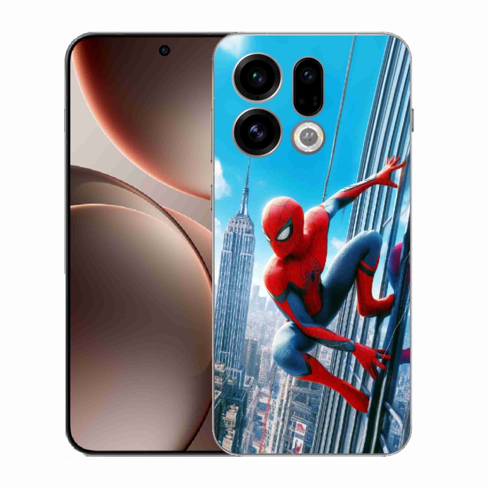 Gelový kryt mmCase na Oppo Find X9 - spiderman