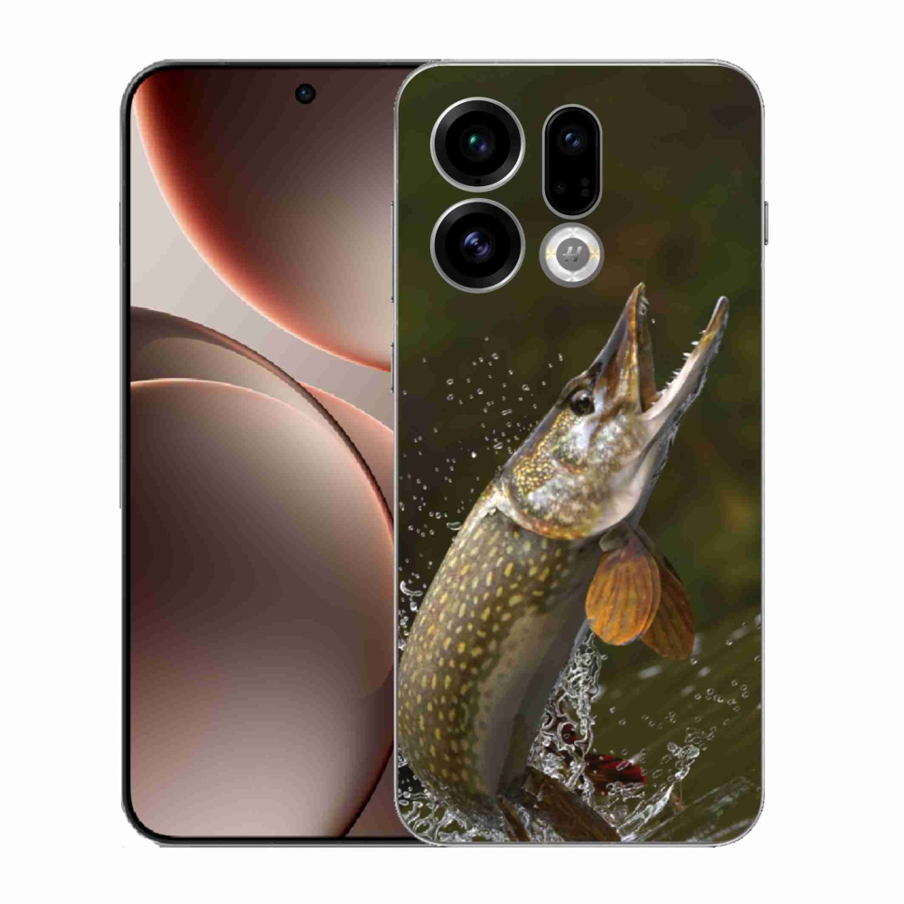 Gelový kryt mmCase na Oppo Find X9 - štika