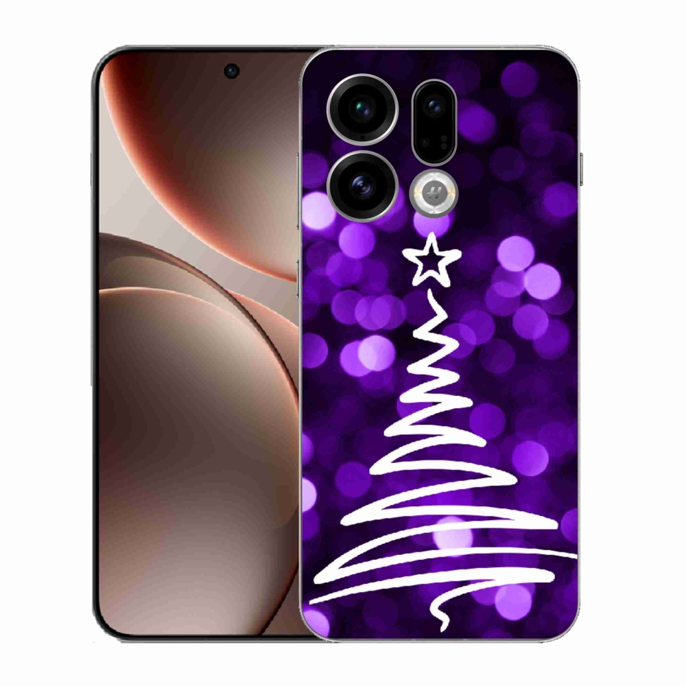 Gelový kryt mmCase na Oppo Find X9 - stromek