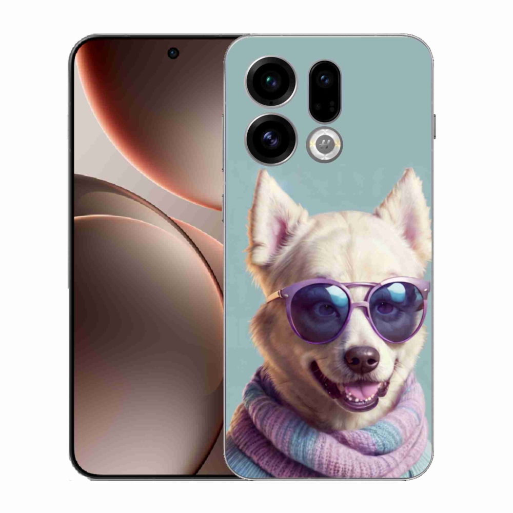 Gelový kryt mmCase na Oppo Find X9 - stylový německý špic