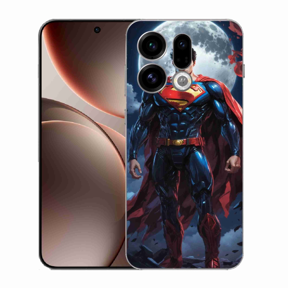 Gelový kryt mmCase na Oppo Find X9 - superman