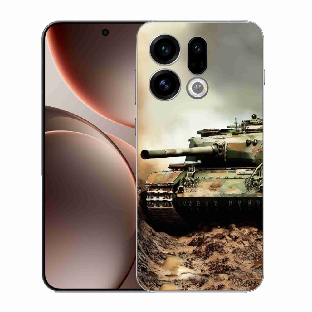 Gelový kryt mmCase na Oppo Find X9 - tank