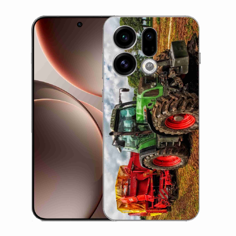 Gelový kryt mmCase na Oppo Find X9 - traktor 4