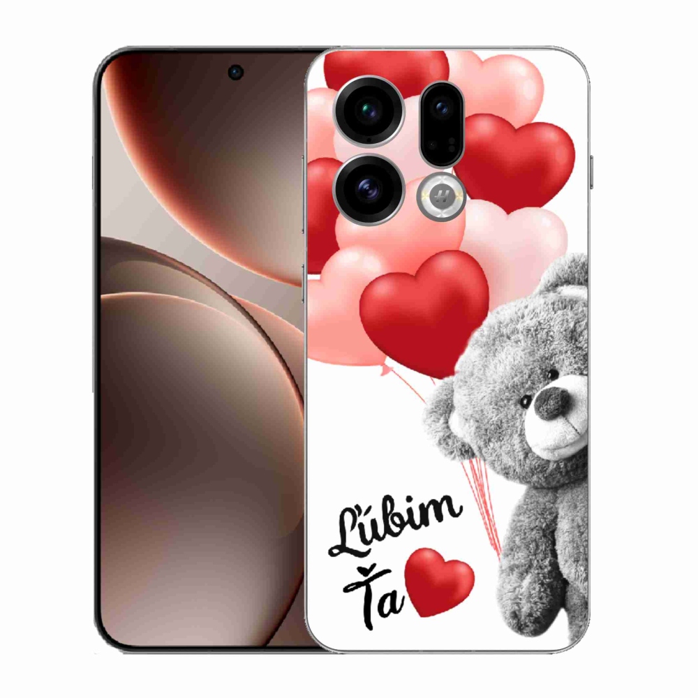 Gelový kryt mmCase na Oppo Find X9 - ľúbim ťa sk
