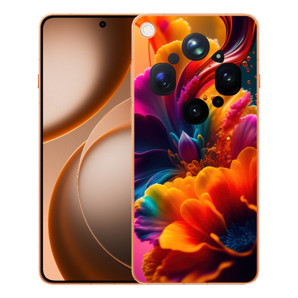 Gelový kryt mmCase na Oppo Find X9 Ultra - abstraktní motiv 2
