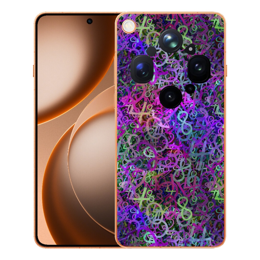 Gelový kryt mmCase na Oppo Find X9 Ultra - abstraktní motiv 25