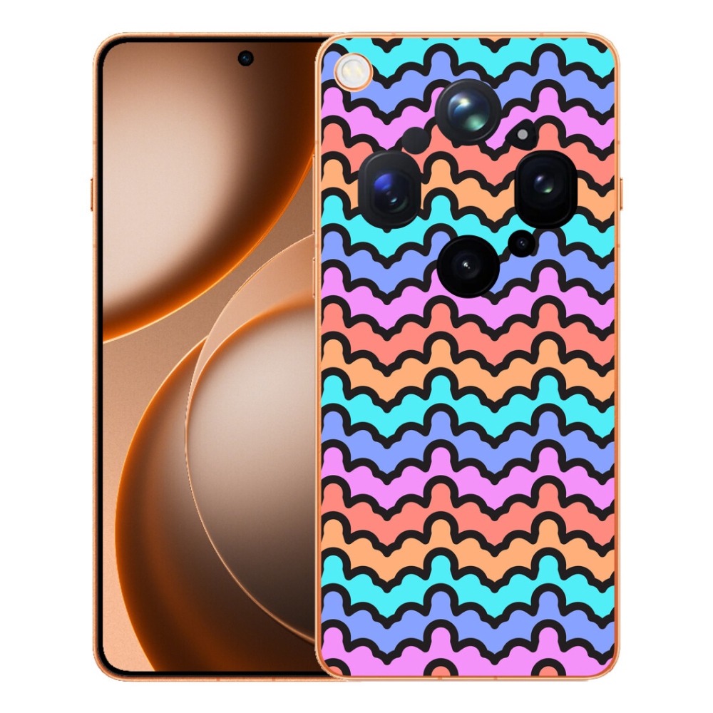 Gelový kryt mmCase na Oppo Find X9 Ultra - abstraktní motiv 30