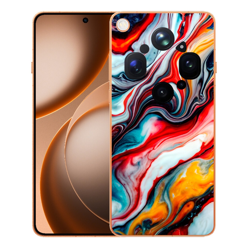 Gelový kryt mmCase na Oppo Find X9 Ultra - abstraktní motiv 35