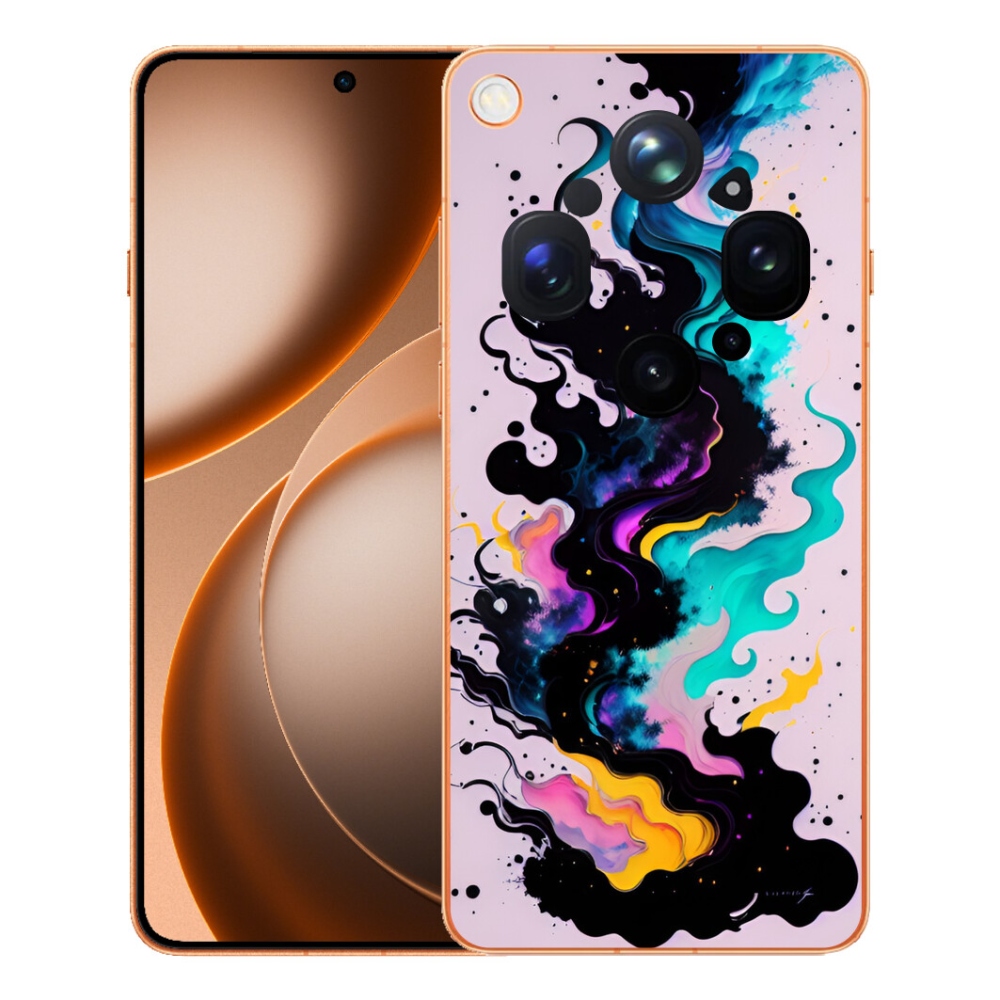 Gelový kryt mmCase na Oppo Find X9 Ultra - abstraktní motiv 4