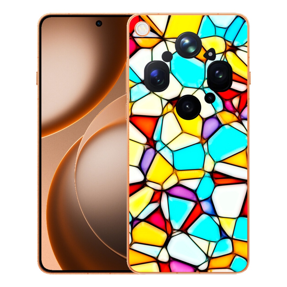 Gelový kryt mmCase na Oppo Find X9 Ultra - abstraktní motiv 40