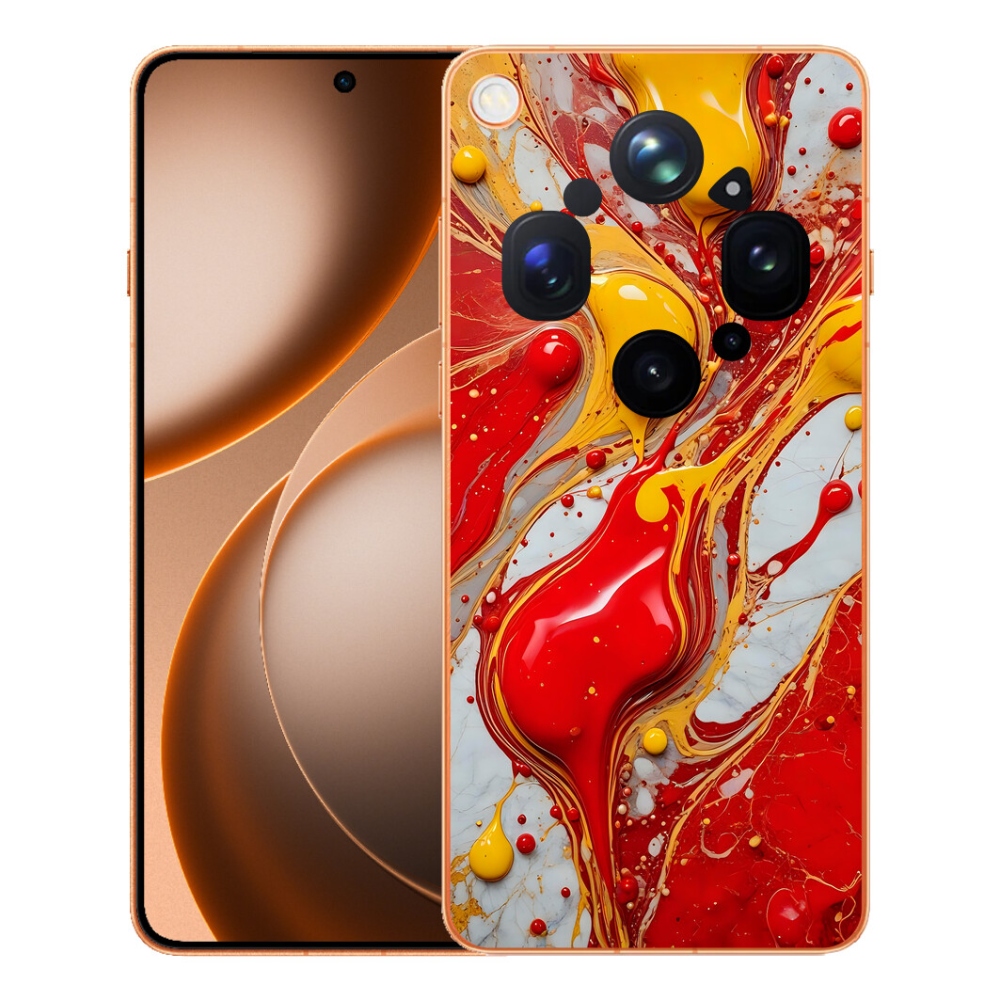 Gelový kryt mmCase na Oppo Find X9 Ultra - abstraktní motiv 42