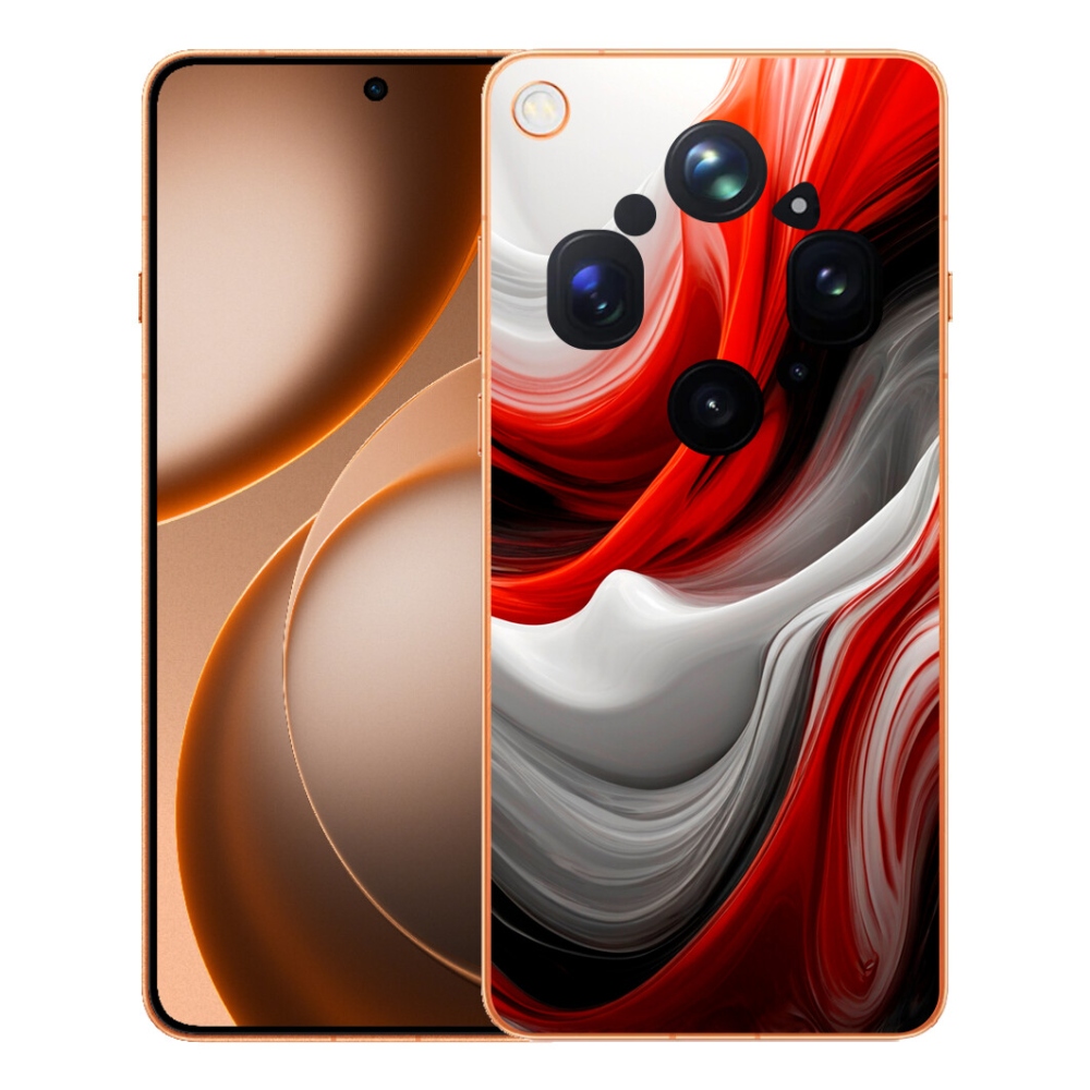 Gelový kryt mmCase na Oppo Find X9 Ultra - abstraktní motiv 47