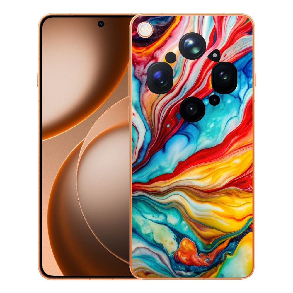 Gelový kryt mmCase na Oppo Find X9 Ultra - abstraktní motiv 58