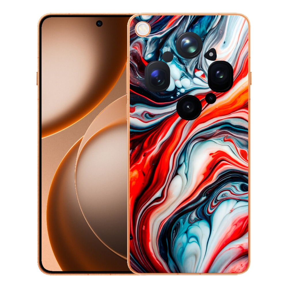 Gelový kryt mmCase na Oppo Find X9 Ultra - abstraktní motiv 63