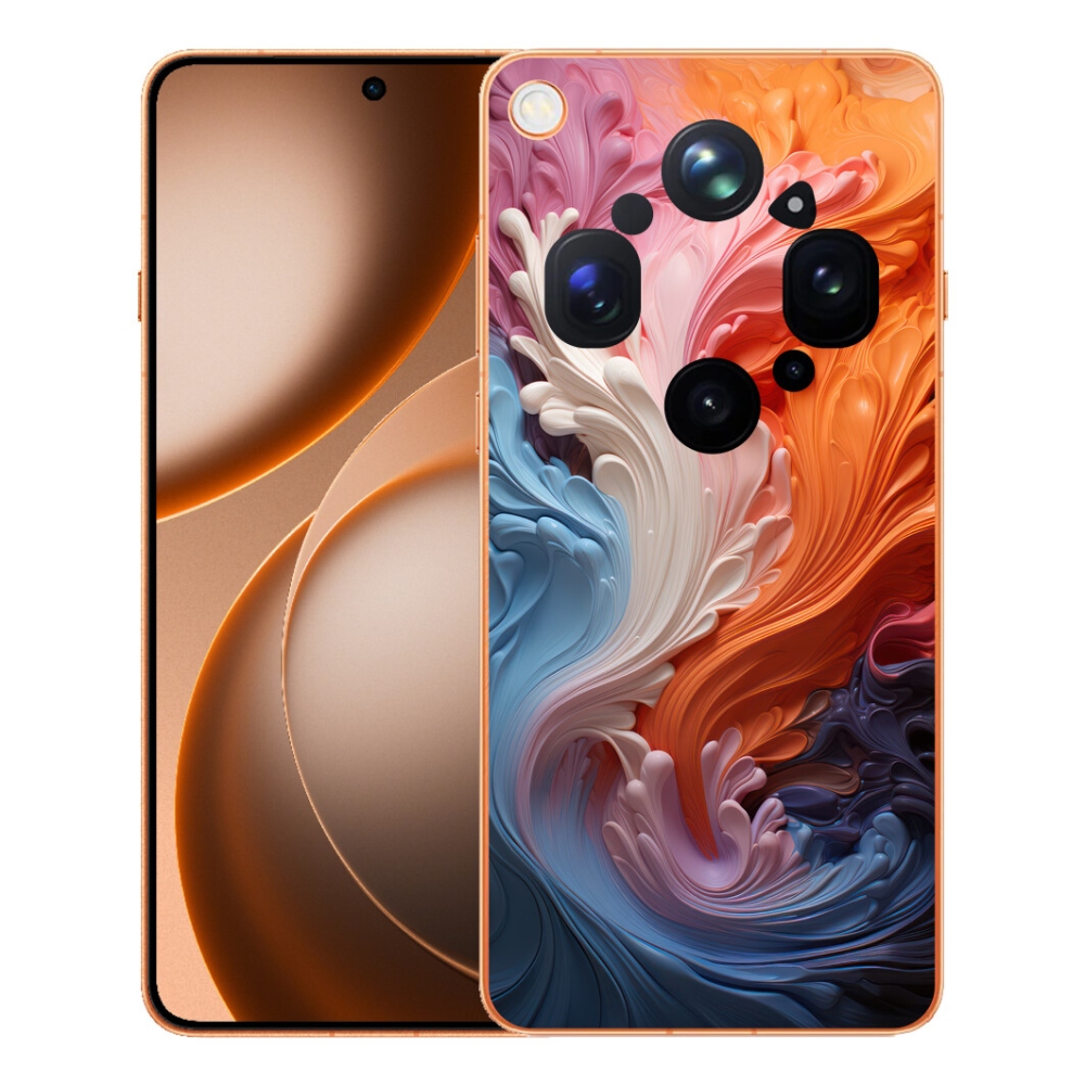 Gelový kryt mmCase na Oppo Find X9 Ultra - abstraktní motiv 8