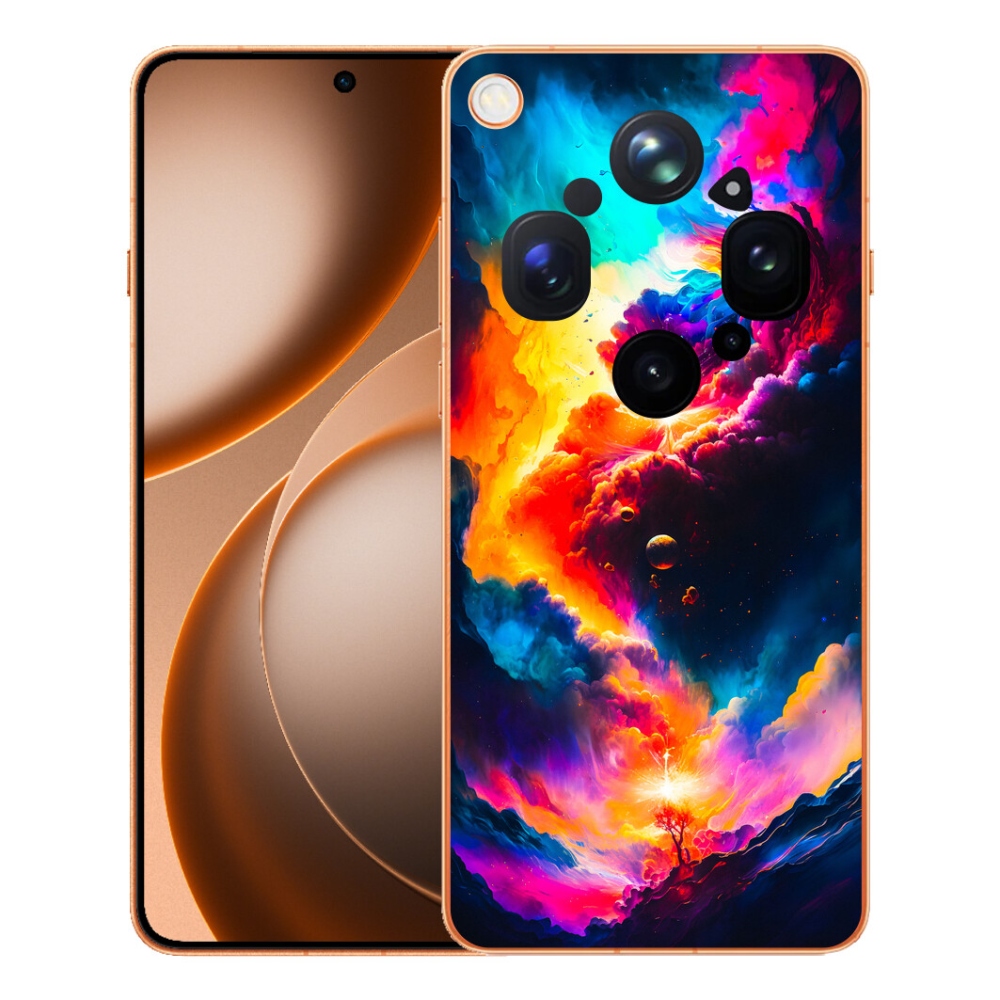 Gelový kryt mmCase na Oppo Find X9 Ultra - abstraktní motiv