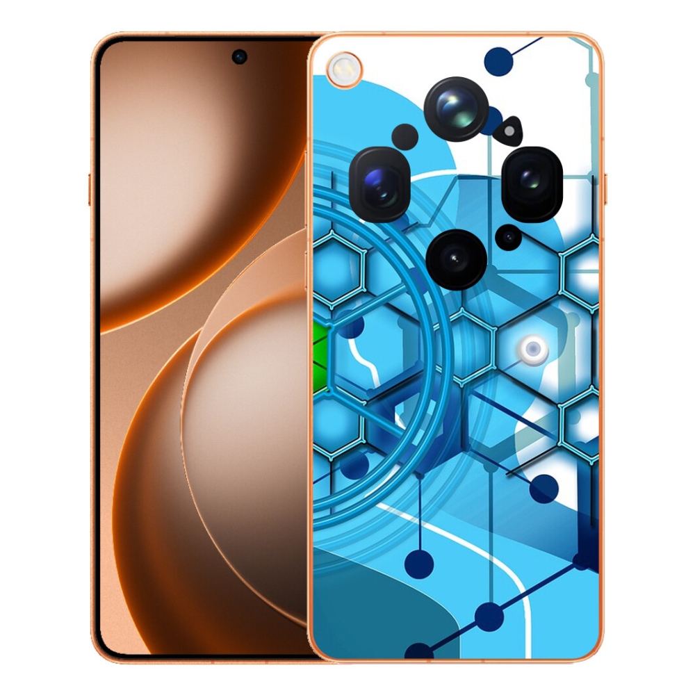Gelový kryt mmCase na Oppo Find X9 Ultra - abstraktní vzor 2