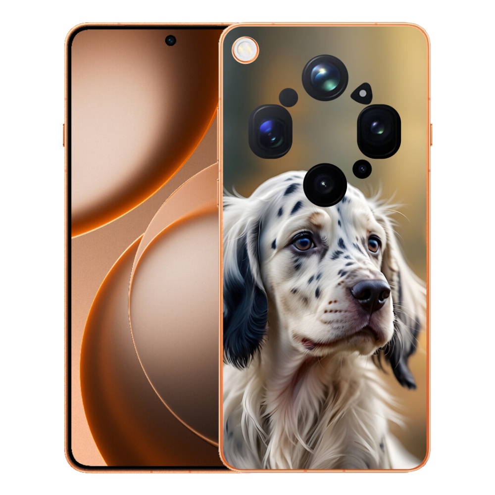 Gelový kryt mmCase na Oppo Find X9 Ultra - anglický setr