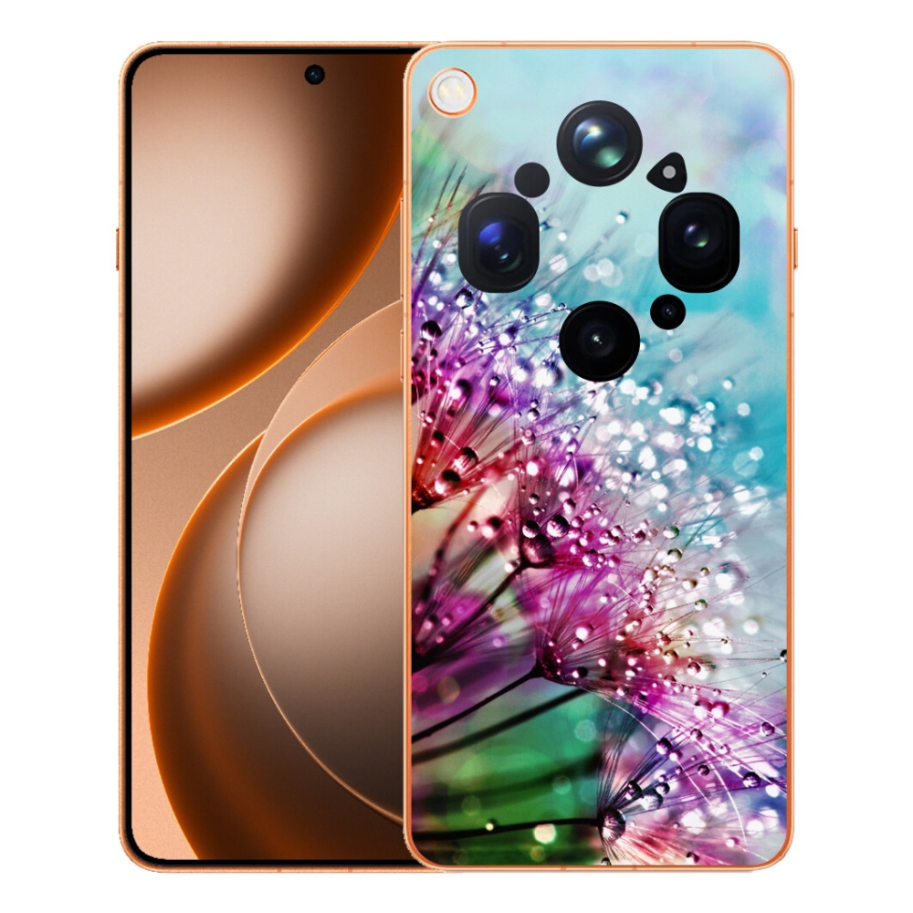 Gelový kryt mmCase na Oppo Find X9 Ultra - barevné květy