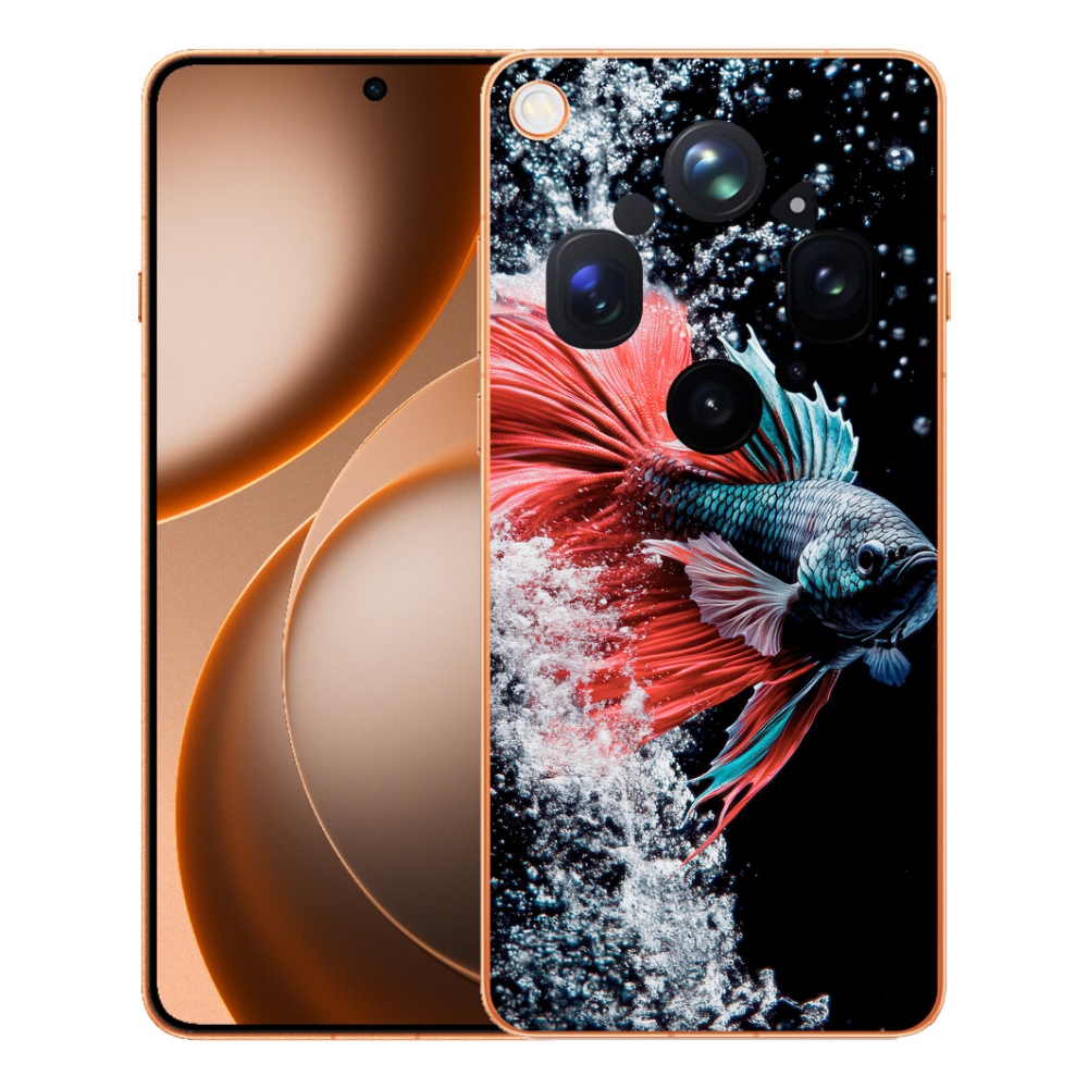 Gelový kryt mmCase na Oppo Find X9 Ultra - bojovnice pestrá